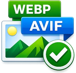 WebP & AVIF automat